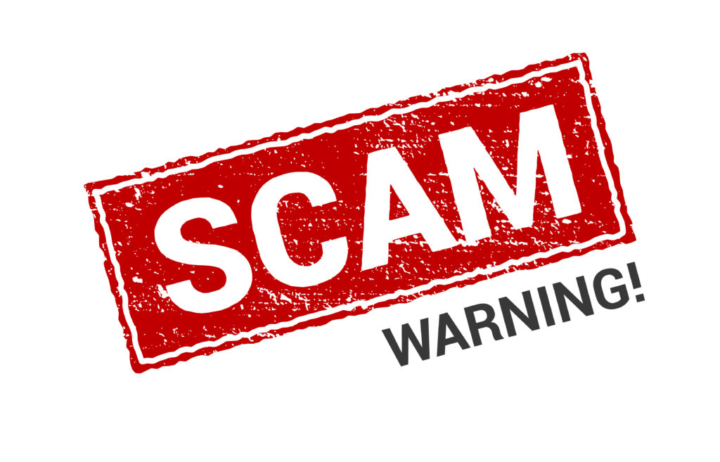 Scam warning